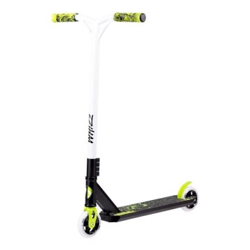 Lionelo - Children's scooter WHIZZ black/white/yellow