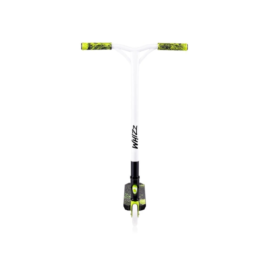 Lionelo - Children's scooter WHIZZ black/white/yellow