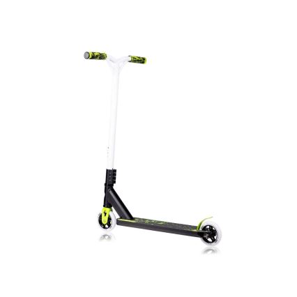 Lionelo - Children's scooter WHIZZ black/white/yellow