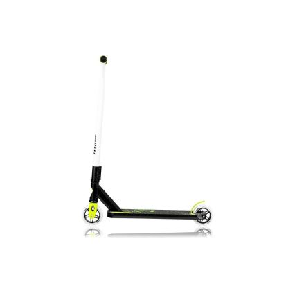 Lionelo - Children's scooter WHIZZ black/white/yellow