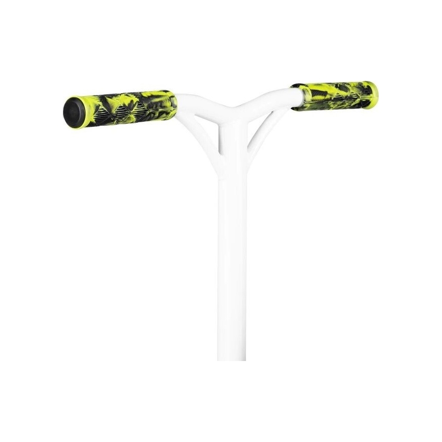 Lionelo - Children's scooter WHIZZ black/white/yellow