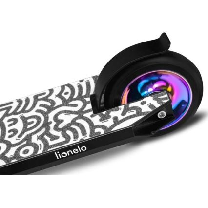 Lionelo - Children's scooter WHIZZ NEO black