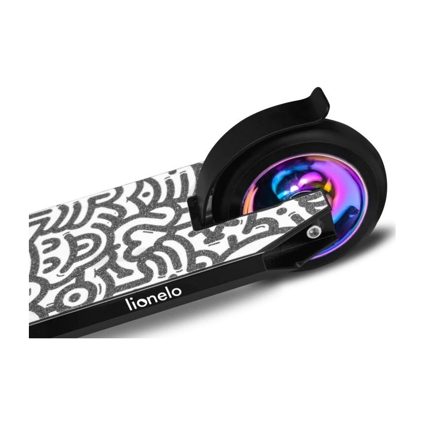 Lionelo - Children's scooter WHIZZ NEO black