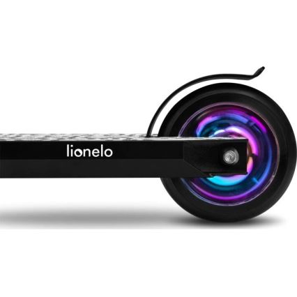 Lionelo - Children's scooter WHIZZ NEO black