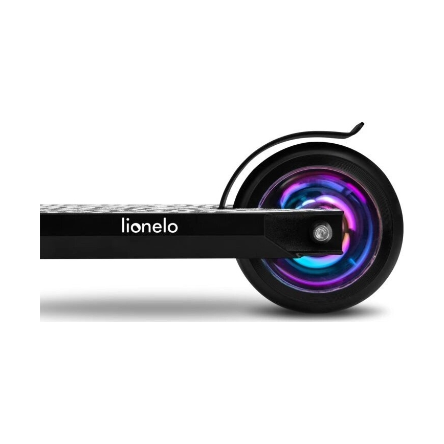Lionelo - Children's scooter WHIZZ NEO black