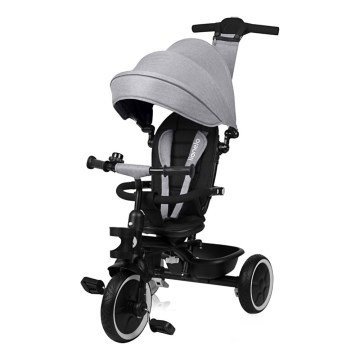 Lionelo - Children's tricycle BERRY Grey Stone
