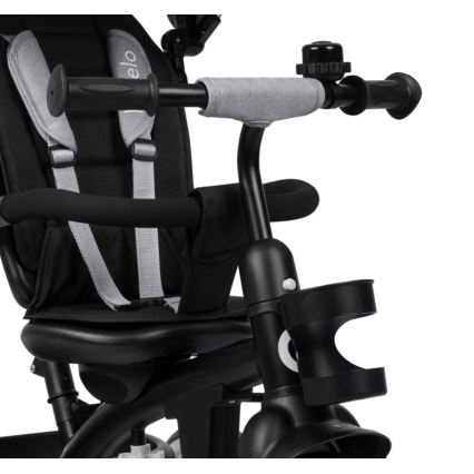 Lionelo - Children's tricycle BERRY Grey Stone