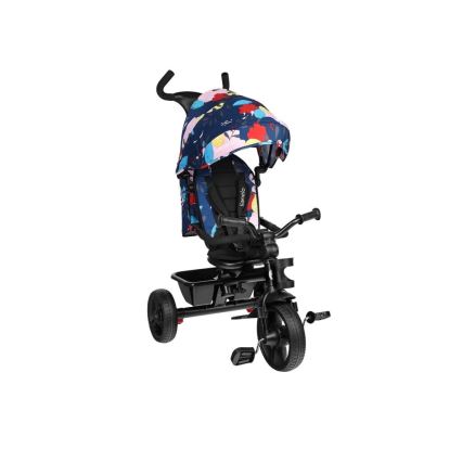 Lionelo - Children's tricycle HAARI black/colorful
