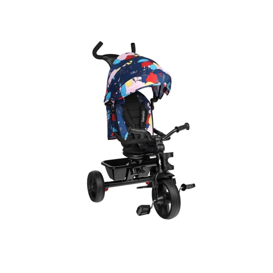 Lionelo - Children's tricycle HAARI black/colorful