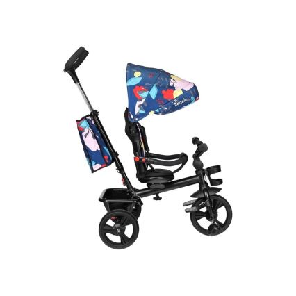 Lionelo - Children's tricycle HAARI black/colorful