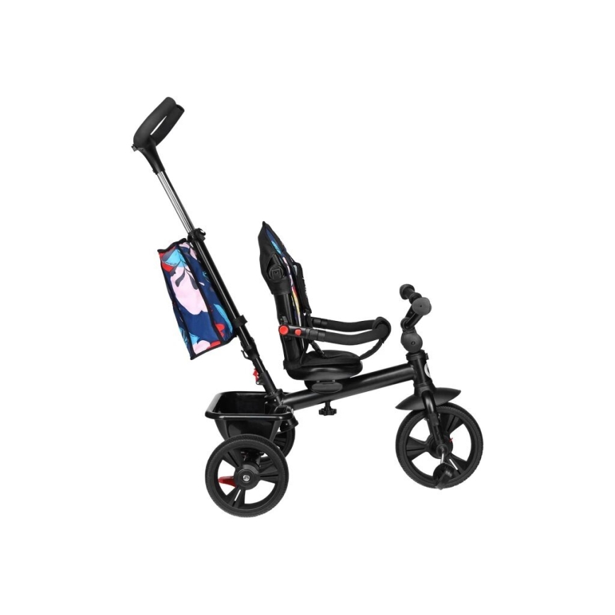 Lionelo - Children's tricycle HAARI black/colorful