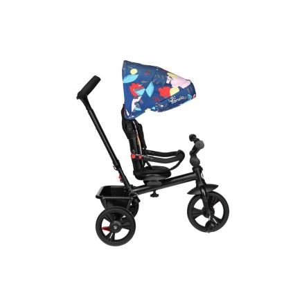 Lionelo - Children's tricycle HAARI black/colorful