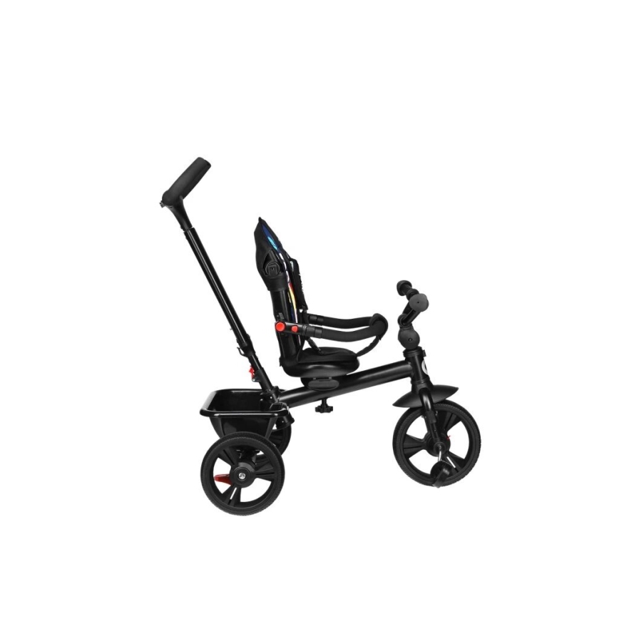 Lionelo - Children's tricycle HAARI black/colorful
