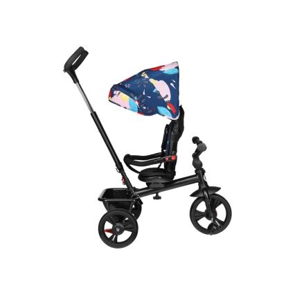 Lionelo - Children's tricycle HAARI black/colorful