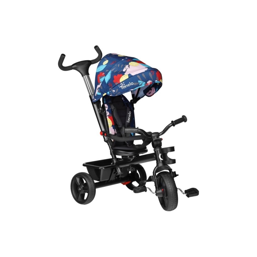 Lionelo - Children's tricycle HAARI black/colorful