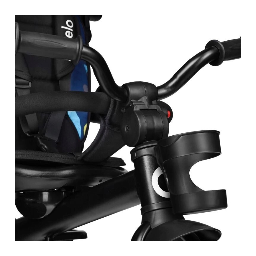 Lionelo - Children's tricycle HAARI black/colorful