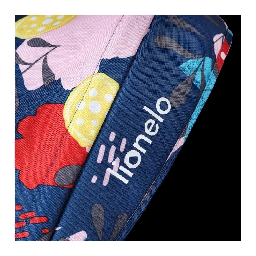 Lionelo - Children's tricycle HAARI black/colorful