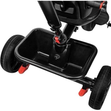 Lionelo - Children's tricycle HAARI black/colorful