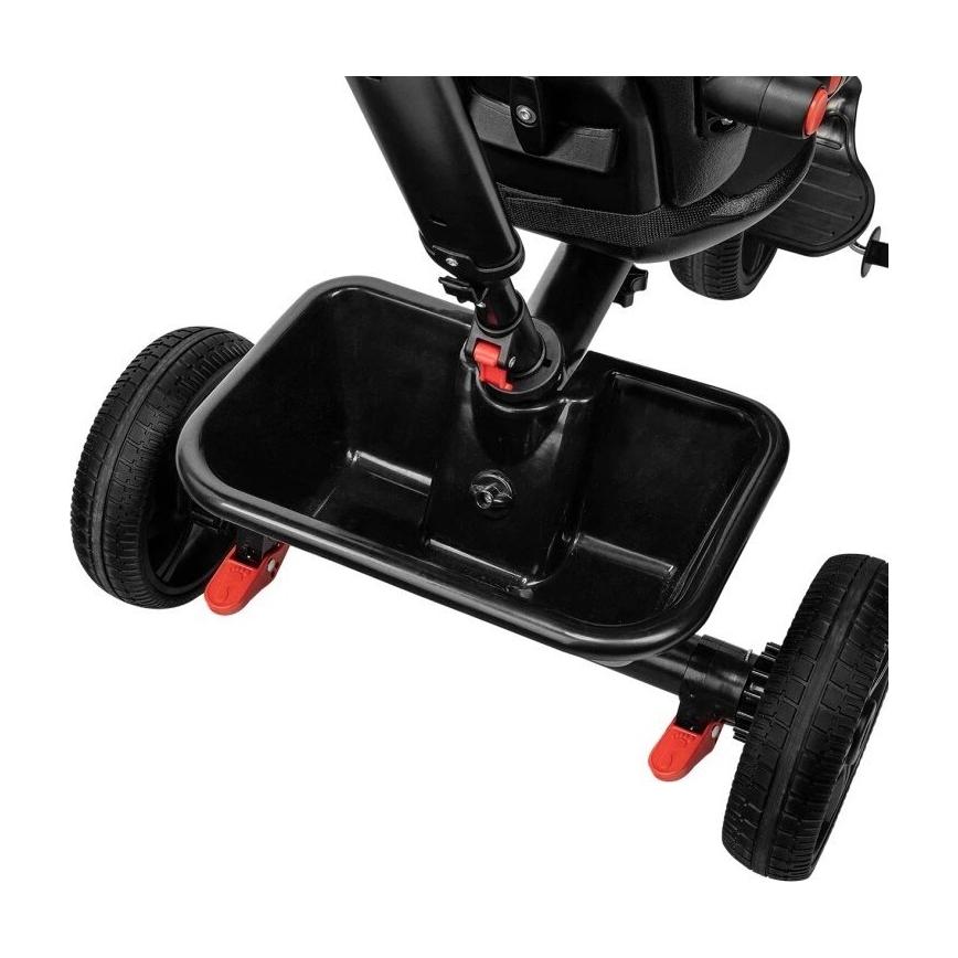 Lionelo - Children's tricycle HAARI black/colorful