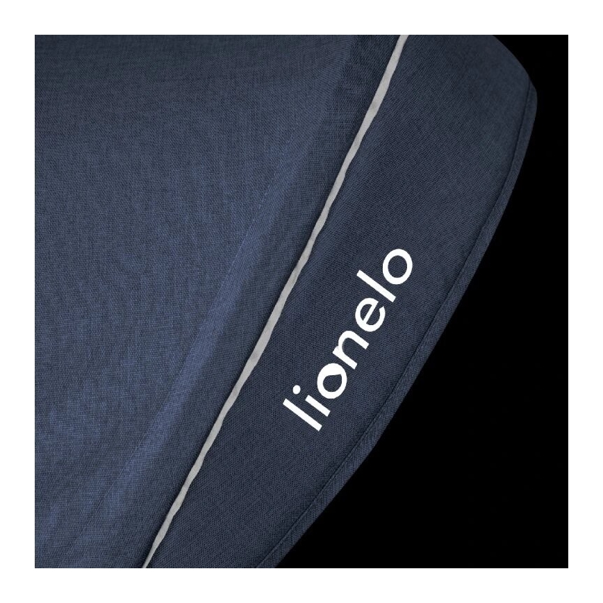 Lionelo - Children's tricycle HAARI dark blue/grey