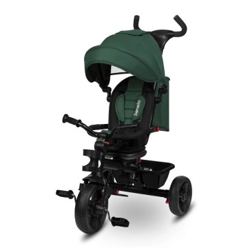 Lionelo - Children's tricycle HAARI green/black