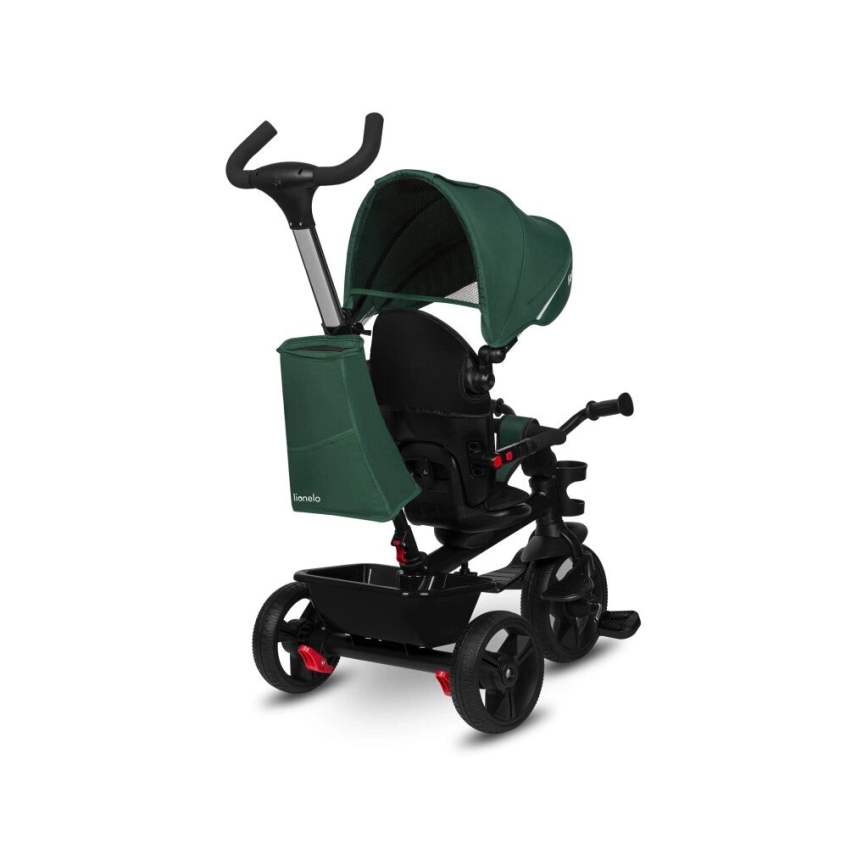 Lionelo - Children's tricycle HAARI green/black