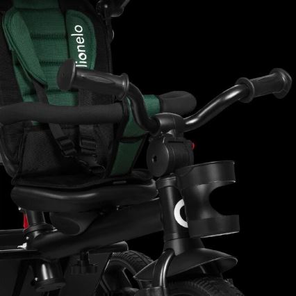 Lionelo - Children's tricycle HAARI green/black