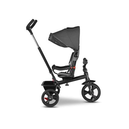 Lionelo - Children's tricycle HAARI grey/black