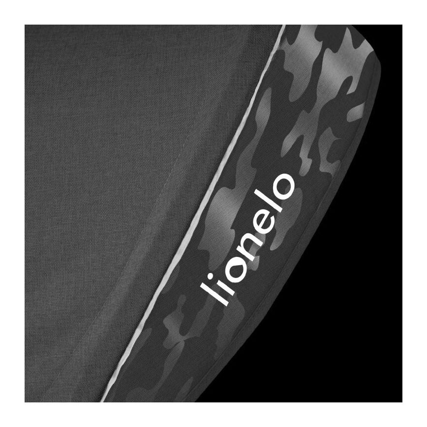 Lionelo - Children's tricycle HAARI grey/black