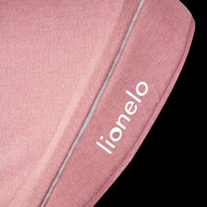 Lionelo - Children's tricycle HAARI pink/grey