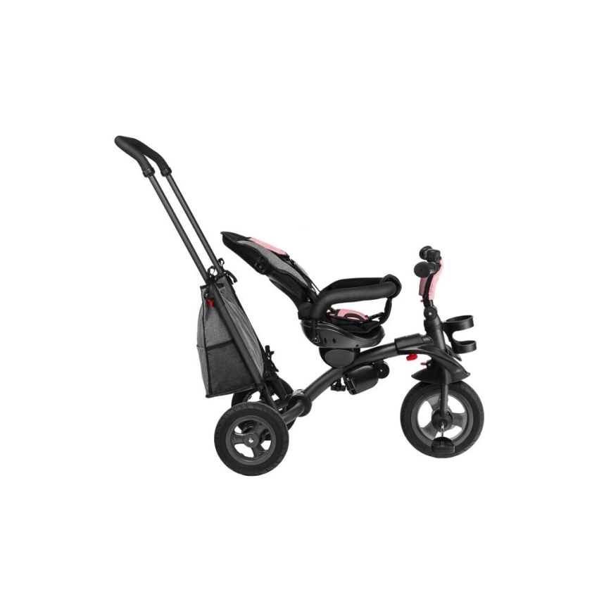Lionelo - Children's tricycle TRIS pink/grey