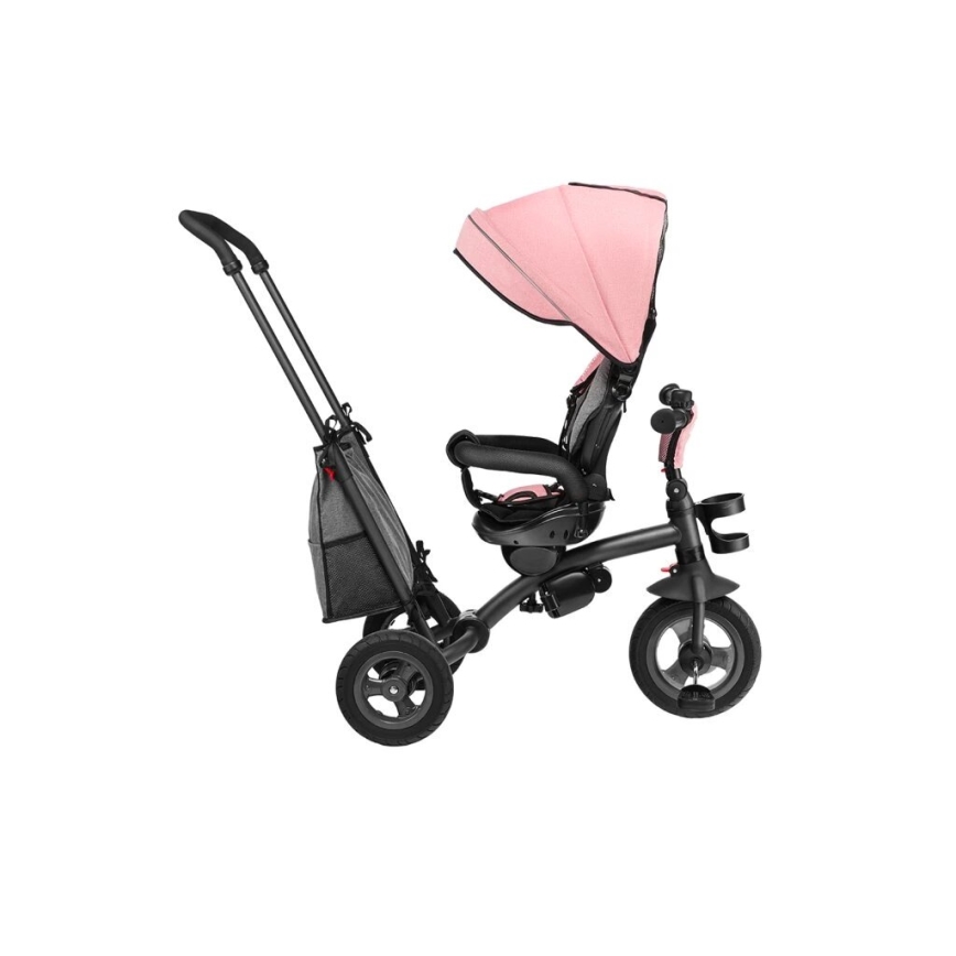 Lionelo - Children's tricycle TRIS pink/grey