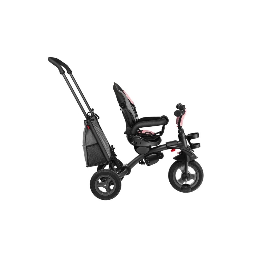 Lionelo - Children's tricycle TRIS pink/grey