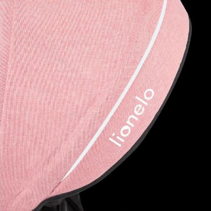 Lionelo - Children's tricycle TRIS pink/grey