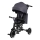 Lionelo - Children's tricycle TRIS PLUS Grey Stone