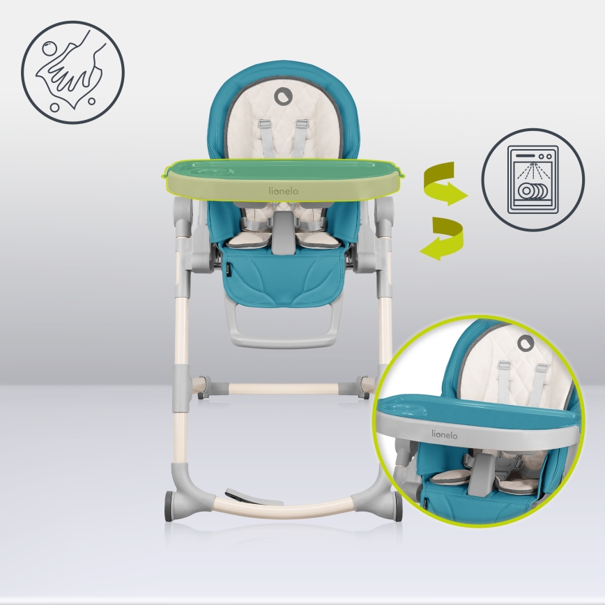 Lionelo - CORA Ocean Children's Dining Chair