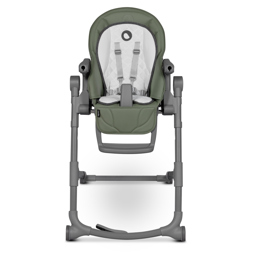 Lionelo - CORA PLUS 2-in-1 Kids' Dining Chair, Green Olive