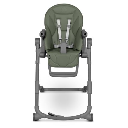 Lionelo - CORA PLUS 2-in-1 Kids' Dining Chair, Green Olive