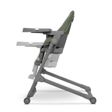 Lionelo - CORA PLUS 2-in-1 Kids' Dining Chair, Green Olive