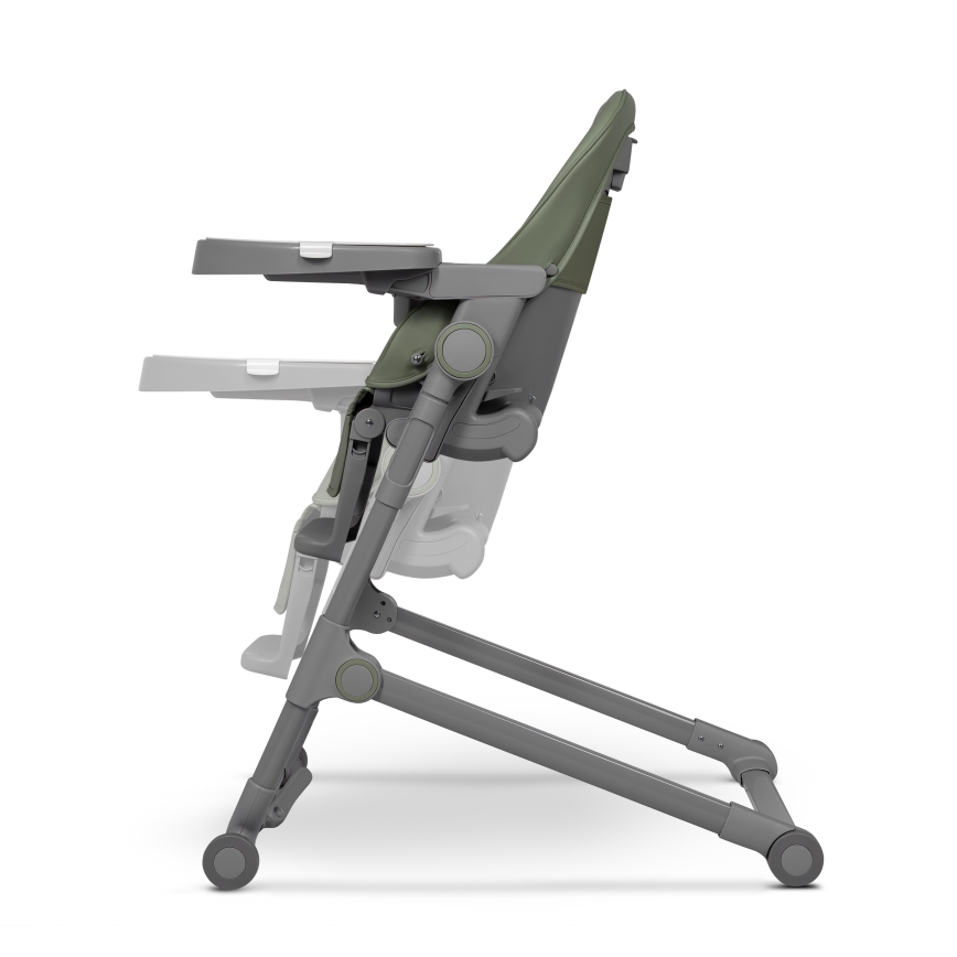 Lionelo - CORA PLUS 2-in-1 Kids' Dining Chair, Green Olive