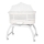 Lionelo - CORAL White Baby Crib with Built-in Scale