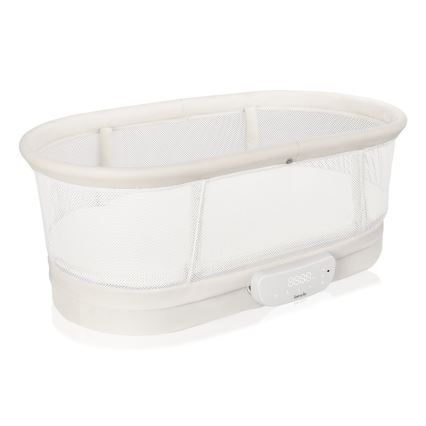 Lionelo - CORAL White Baby Crib with Built-in Scale