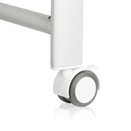 Lionelo - CORAL White Baby Crib with Built-in Scale