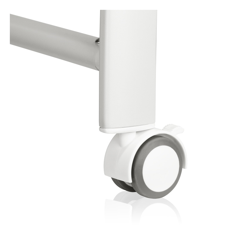 Lionelo - CORAL White Baby Crib with Built-in Scale