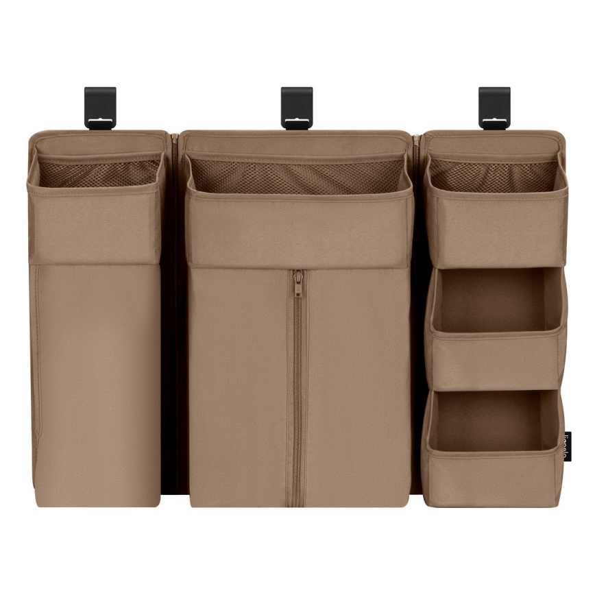 Lionelo - Crib Organizer 3-in-1 SIDEPOCKET Beige