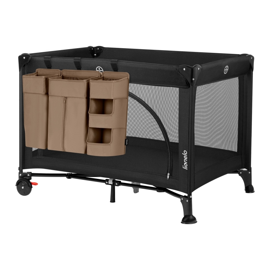 Lionelo - Crib Organizer 3-in-1 SIDEPOCKET Beige