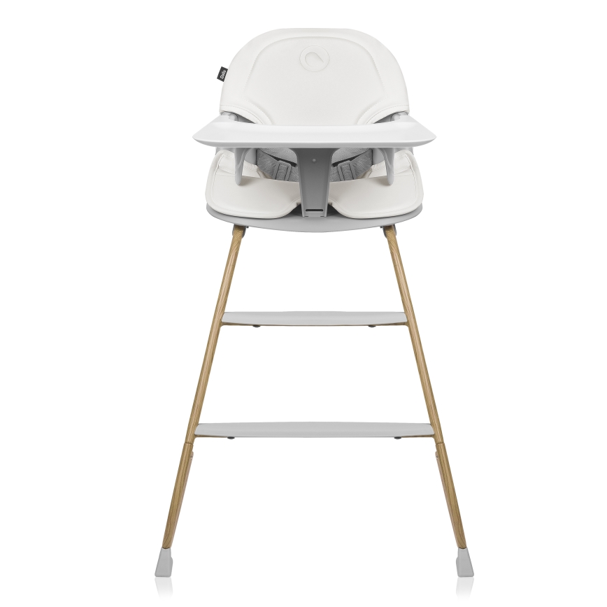 Lionelo - DALIA SET 4-in-1 Children's Dining Chair Grey Stone Natural