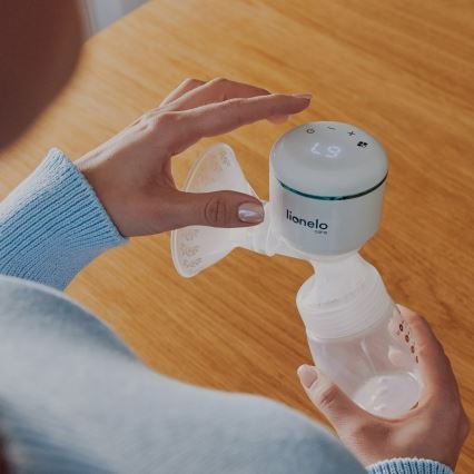 Lionelo - Electric rechargeable breast milk pump FIDI PLUS 5V 1200 mAh 180 ml