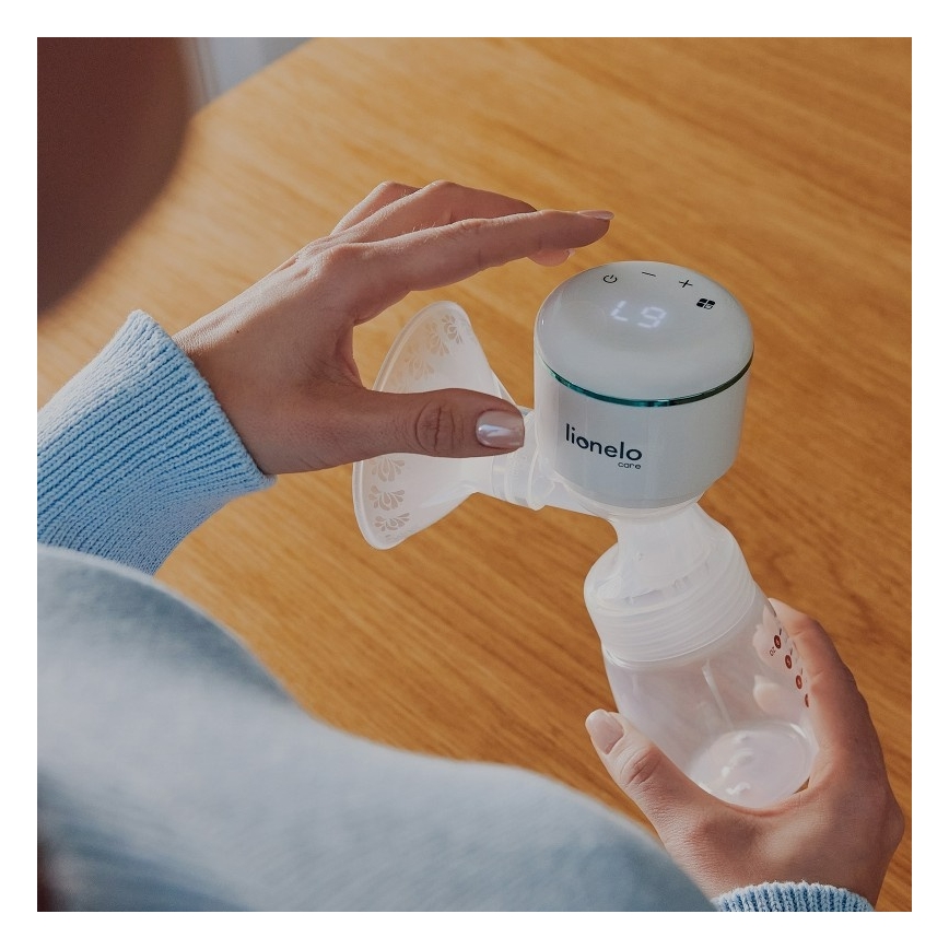 Lionelo - Electric rechargeable breast milk pump FIDI PLUS 5V 1200 mAh 180 ml