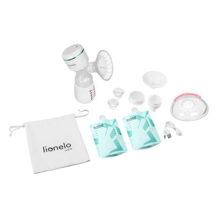 Lionelo - Electric rechargeable breast milk pump FIDI PLUS 5V 1200 mAh 180 ml